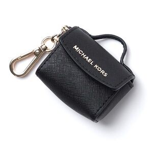 Michael Kors Glittery Black Bag Charm
